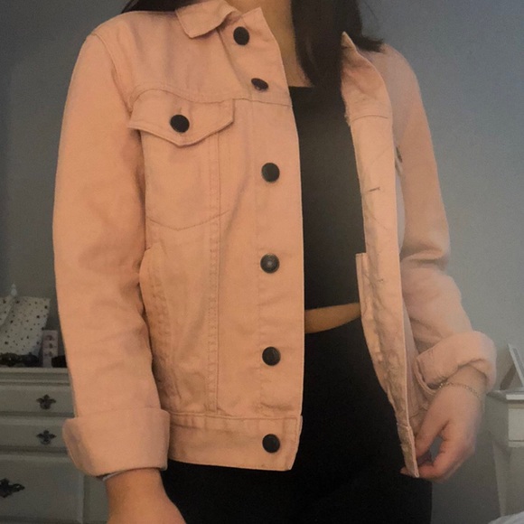 Pink denim jacket - Picture 5 of 5